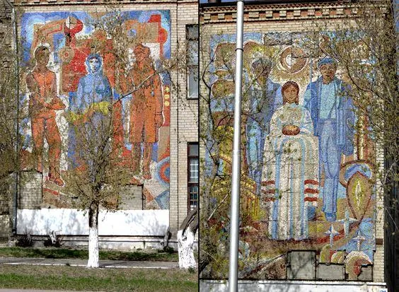 Мозаичные панно