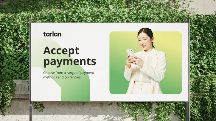 Наружная реклама: Accept payments